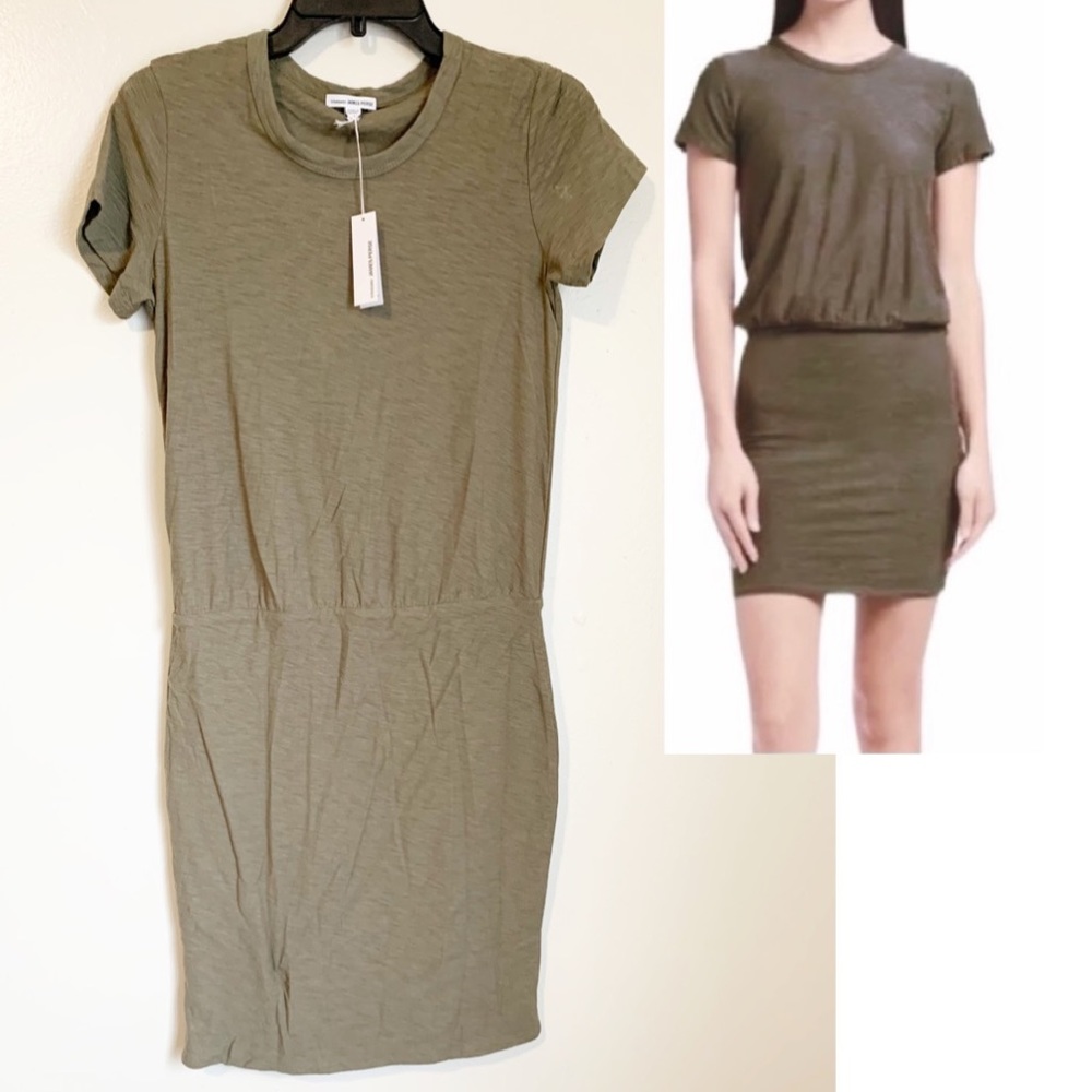 James Perse Olive Mini Dress